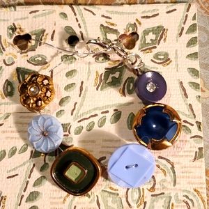 Bracelet made from vintage buttons